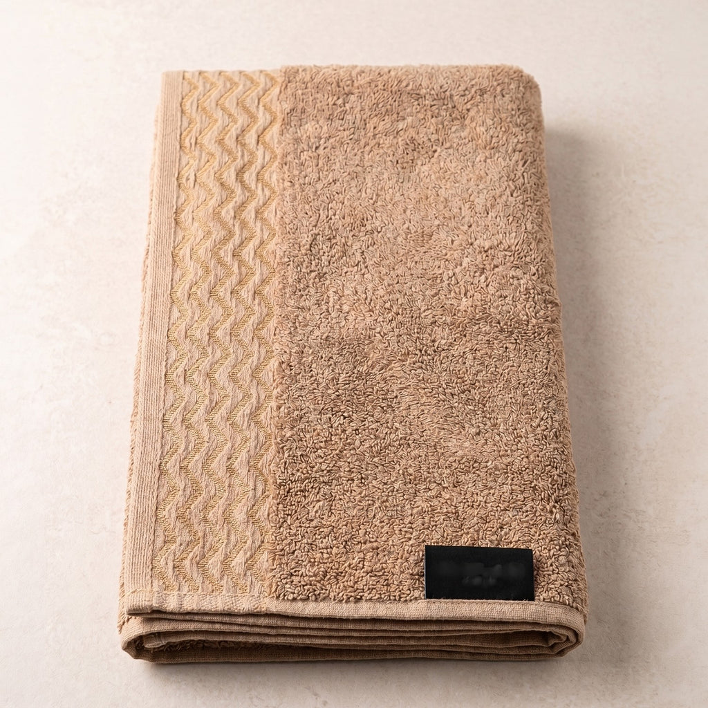 فوطة حمام جاكار قطن 800 GSM مقاس 70×140 سم