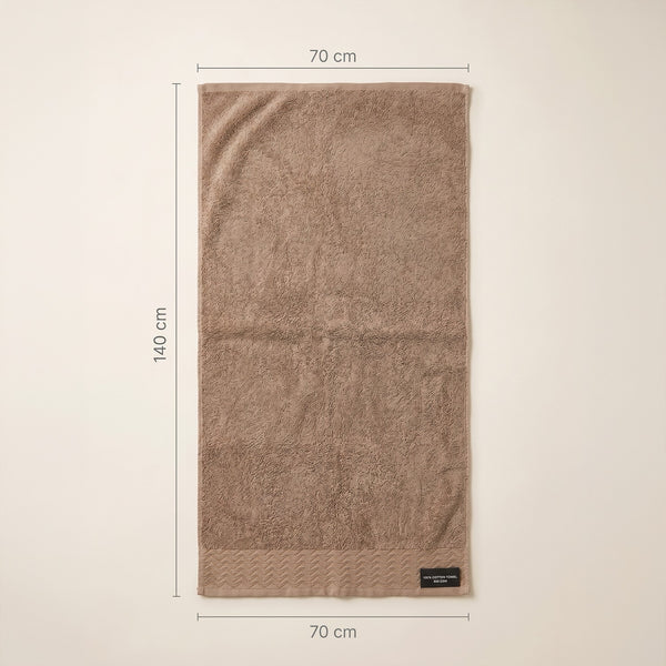 فوطة حمام جاكار قطن 800 GSM مقاس 70×140 سم