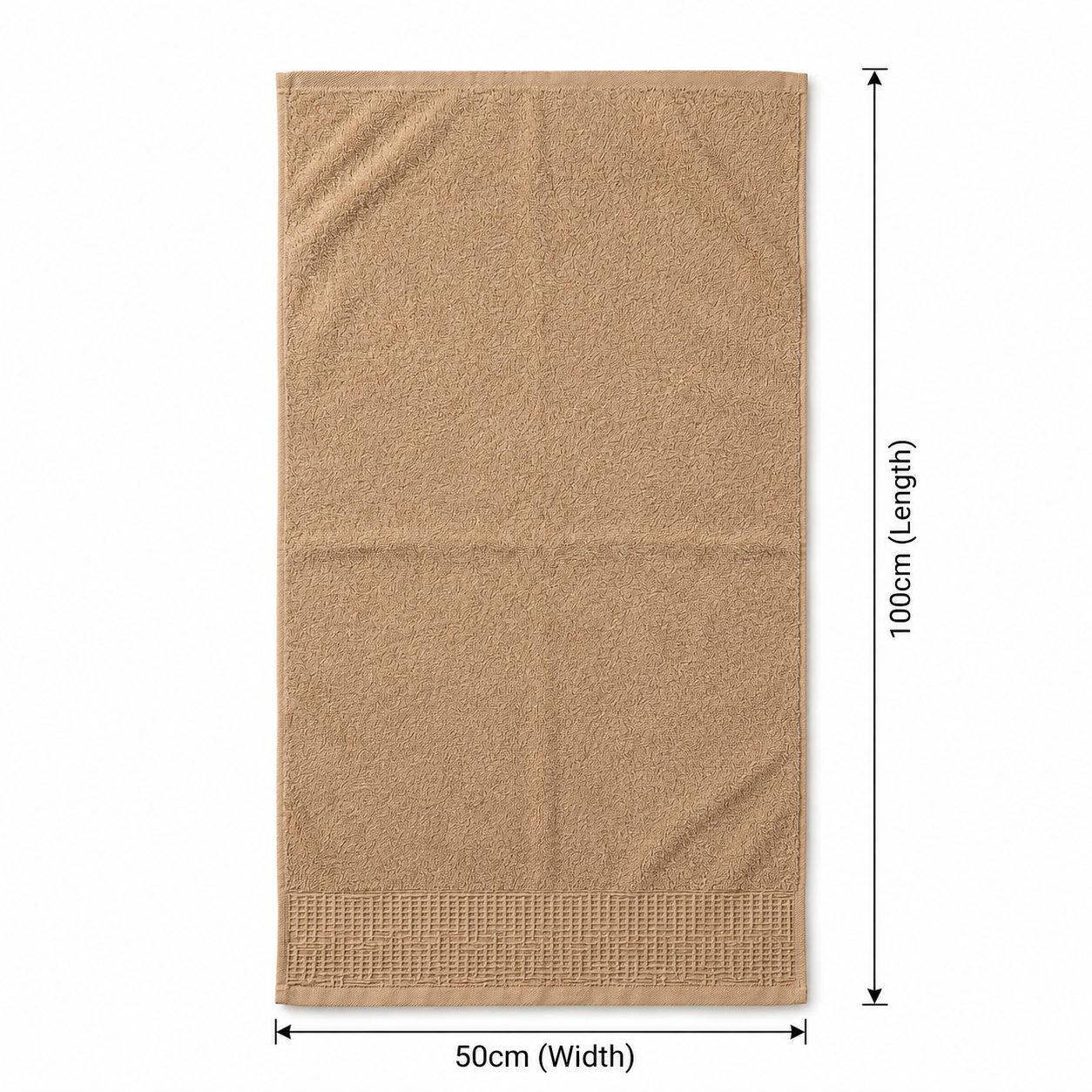 فوطة وافل قطن 50×100 سم 450 GSM