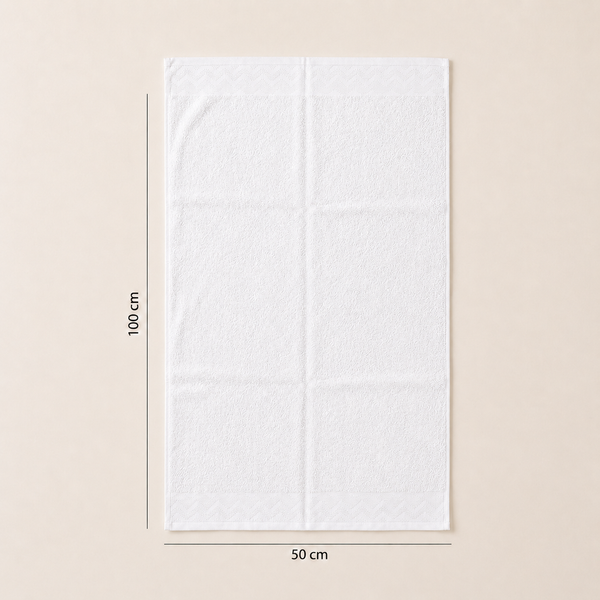 فوطة وافل قطن 450 GSM مقاس 50×100 سم