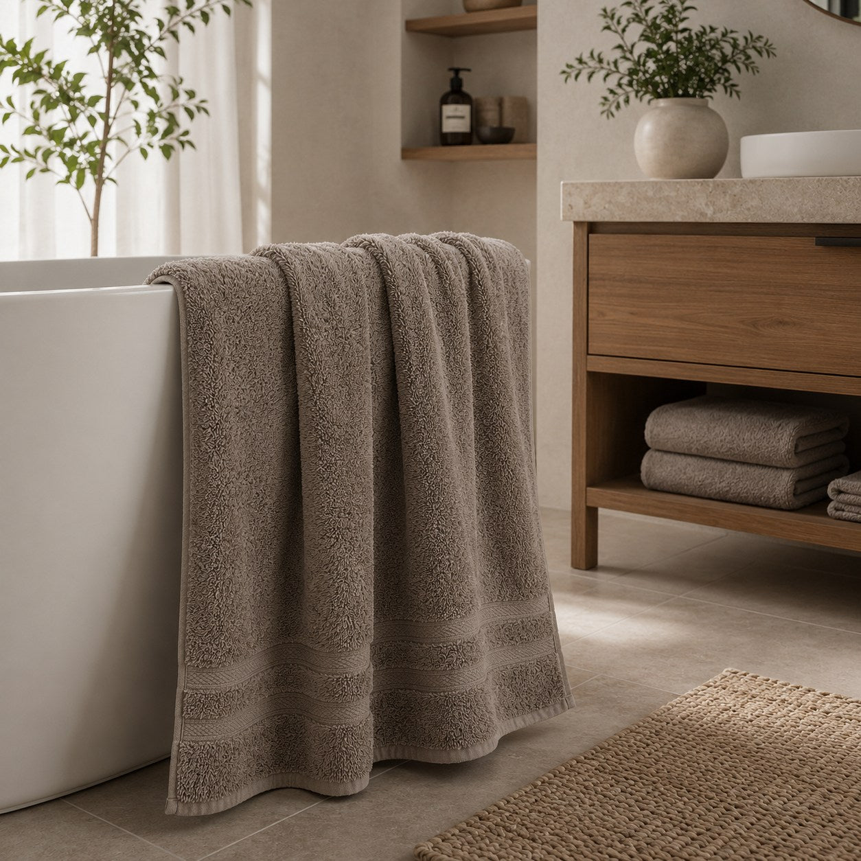 Bath Sheet 90x160cm classic 600 gsm