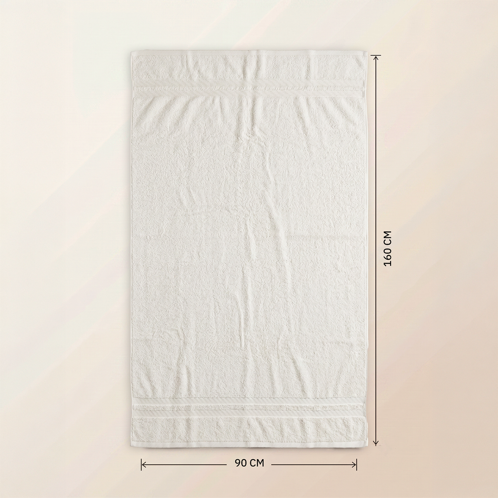 فوطة حمام قطن كلاسيك 600 جم – 90×160 سم
