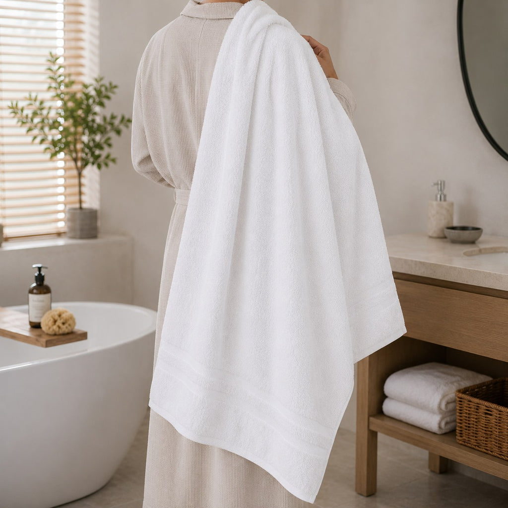 فوطة حمام قطن كلاسيك 600 جم – 90×160 سم