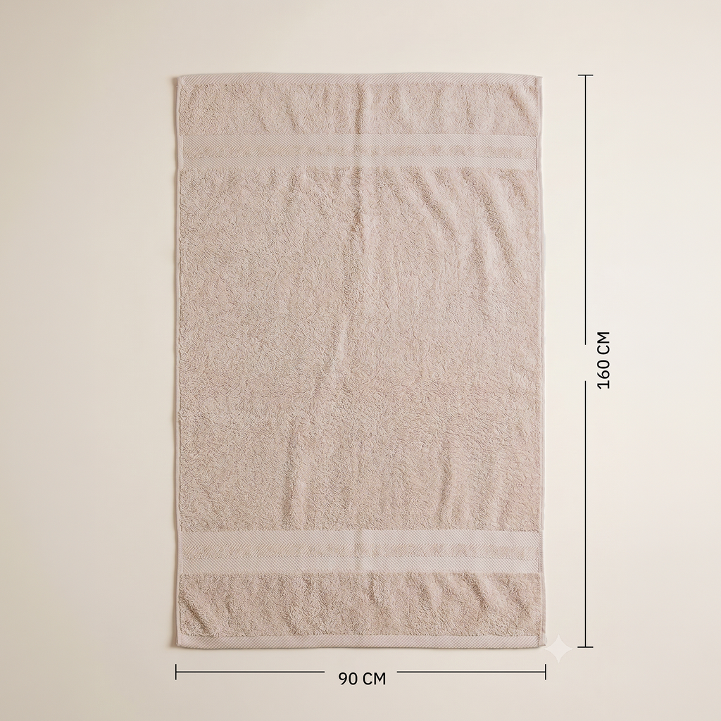 فوطة حمام قطن كلاسيك 600 جم – 90×160 سم