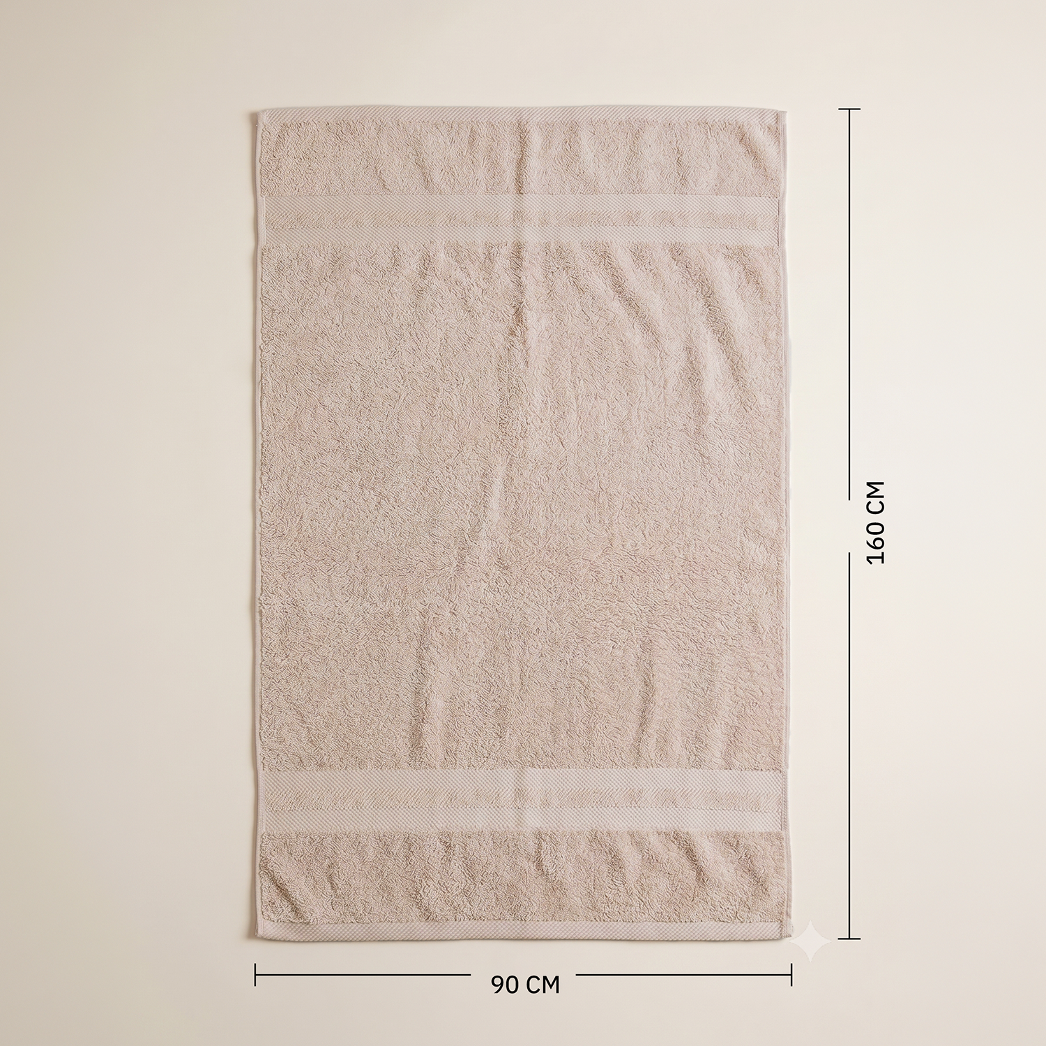 فوطة حمام قطن كلاسيك 600 جم – 90×160 سم