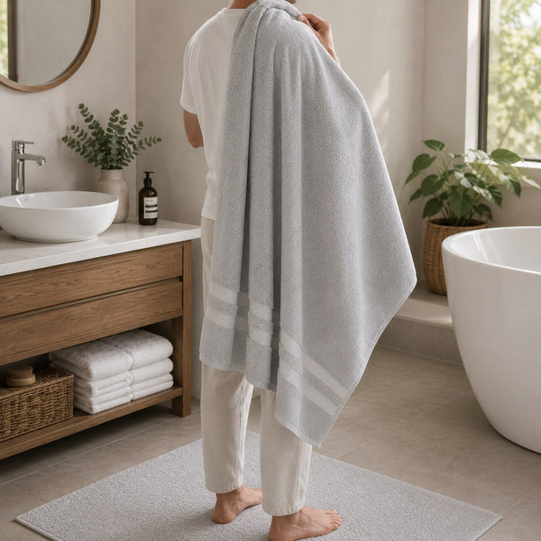 فوطة حمام قطن كلاسيك 600 جم – 90×160 سم