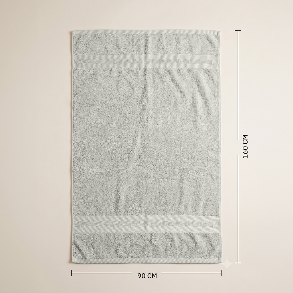 فوطة حمام قطن كلاسيك 600 جم – 90×160 سم