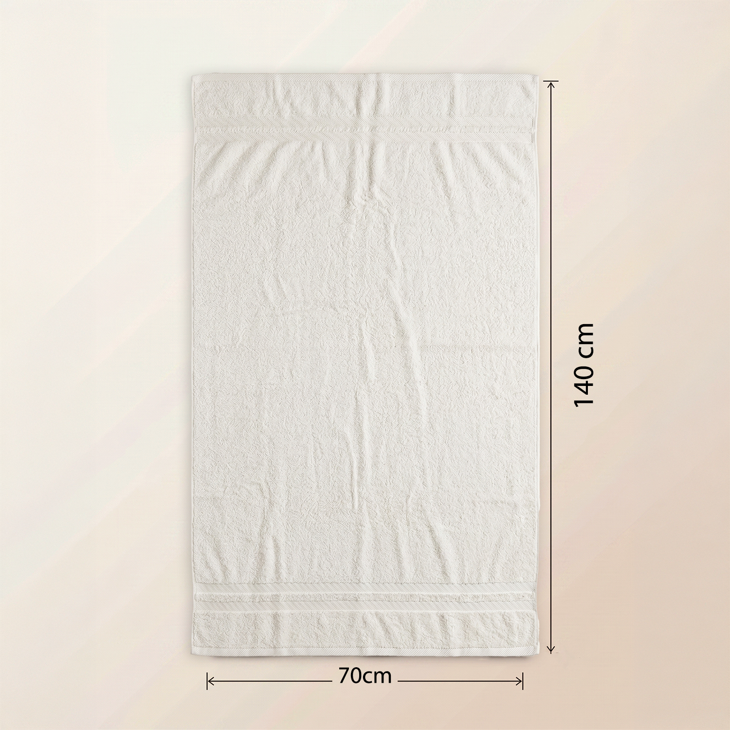 فوطة حمام قطن كلاسيك 600 جم – 70×140 سم