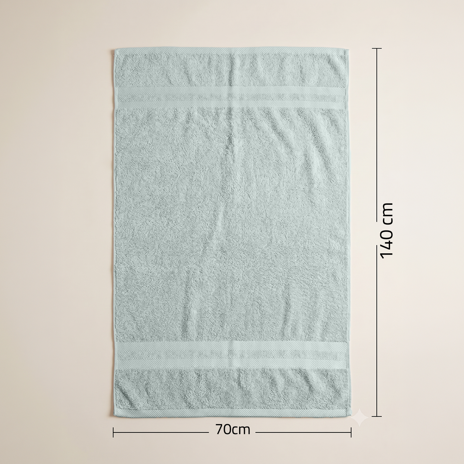 فوطة حمام قطن كلاسيك 600 جم – 70×140 سم