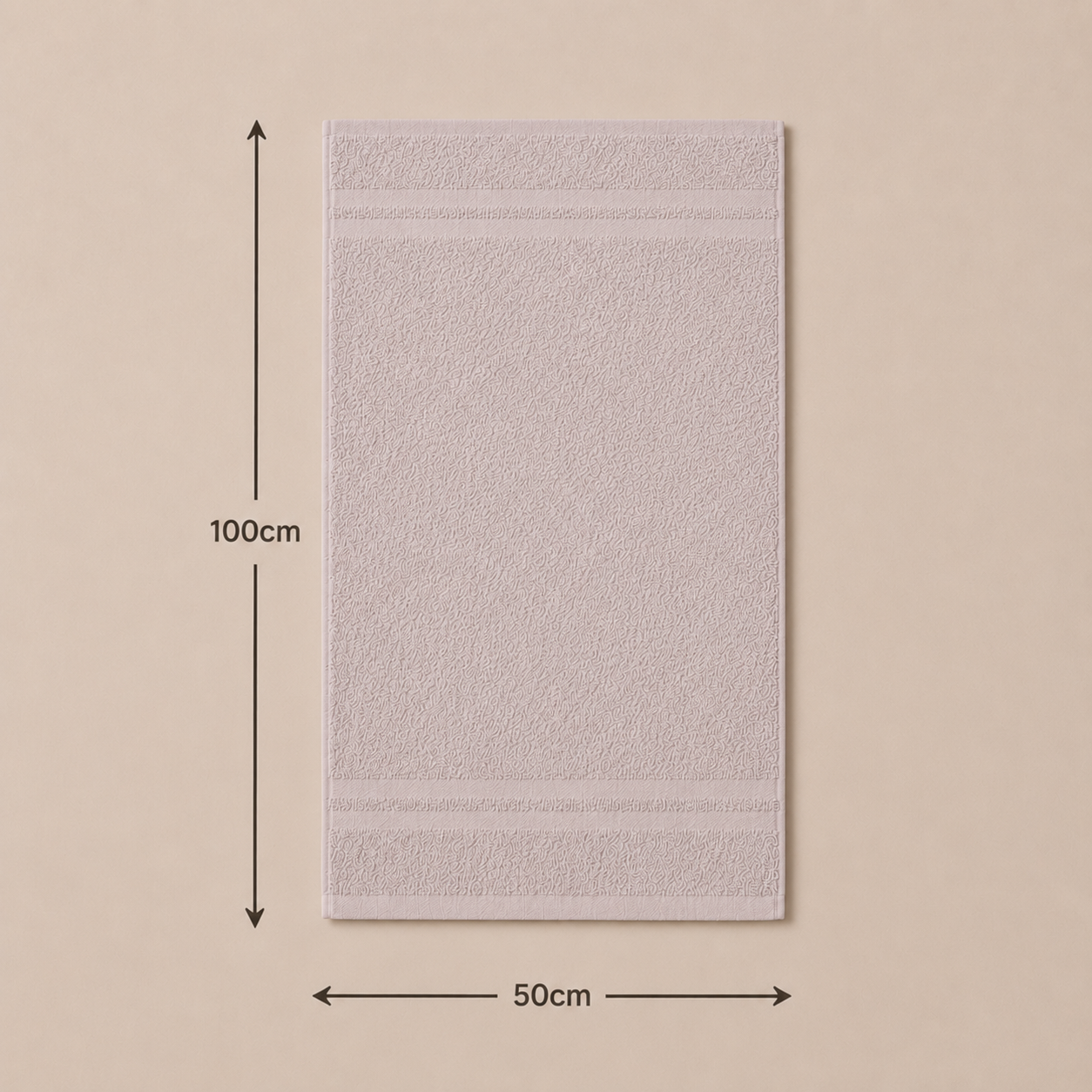 فوطة وجه قطن كلاسيك 600 جم/م² – 50×100 سم 