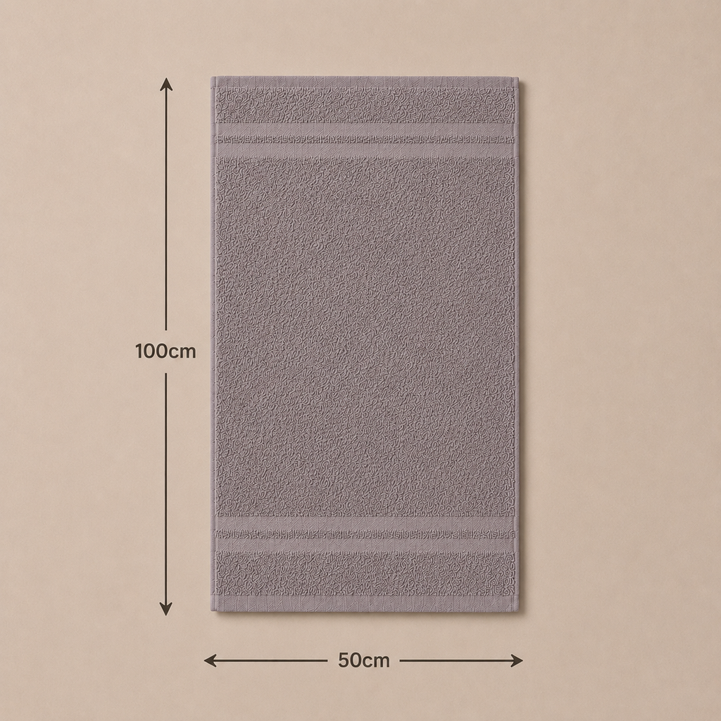 فوطة وجه قطن كلاسيك 600 جم/م² – 50×100 سم 