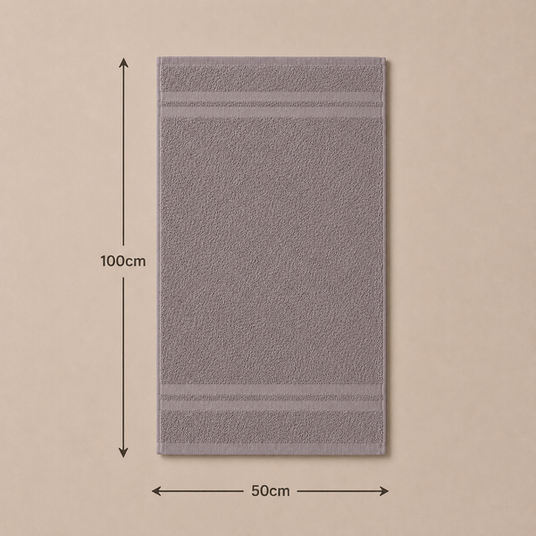 فوطة وجه قطن كلاسيك 600 جم/م² – 50×100 سم 