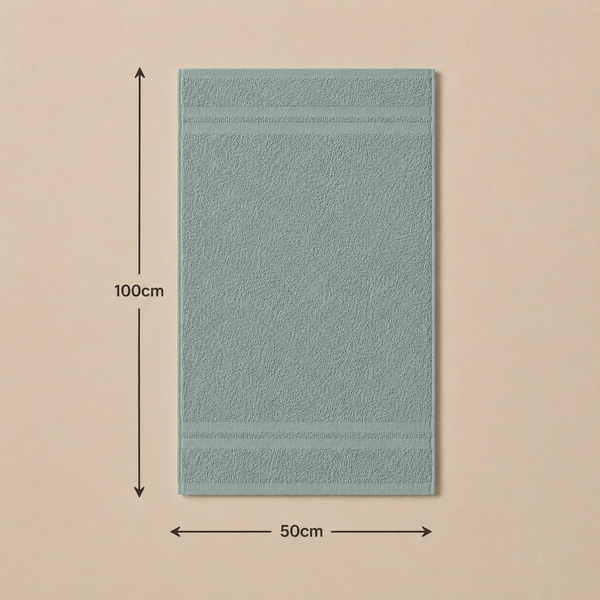 فوطة وجه قطن كلاسيك 600 جم/م² – 50×100 سم 