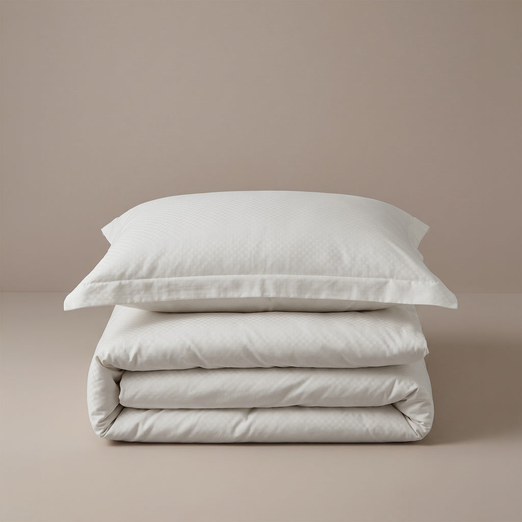 Embossed Duvet Cover Set 2 180*220 W 1 P/Case 50*70