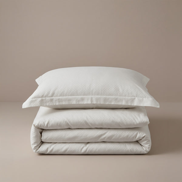 Embossed Duvet Cover Set 2 180*220 W 1 P/Case 50*70