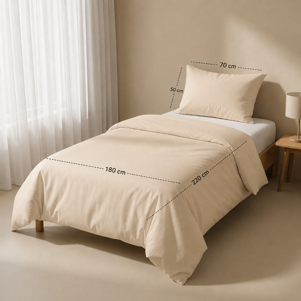 Hotel section 600 TC plain Duvet Cover Set 2 180*220 W 1 P/Case 50*70