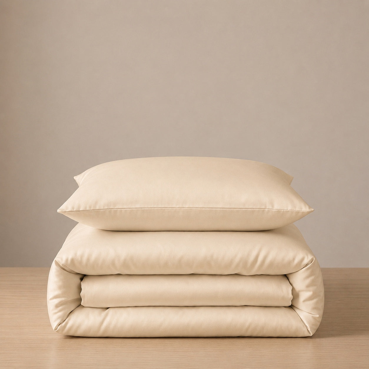 Hotel section 600 TC plain Duvet Cover Set 3 260*240 W 2 P/Case 50*70