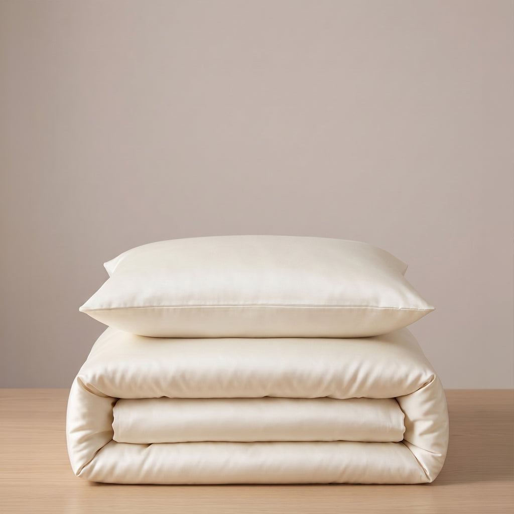 Hotel section 600 TC plain Duvet Cover Set 2 180*220 W 1 P/Case 50*70