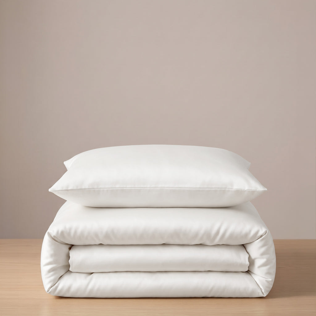 Hotel section 600 TC plain Duvet Cover Set 2 180*220 W 1 P/Case 50*70