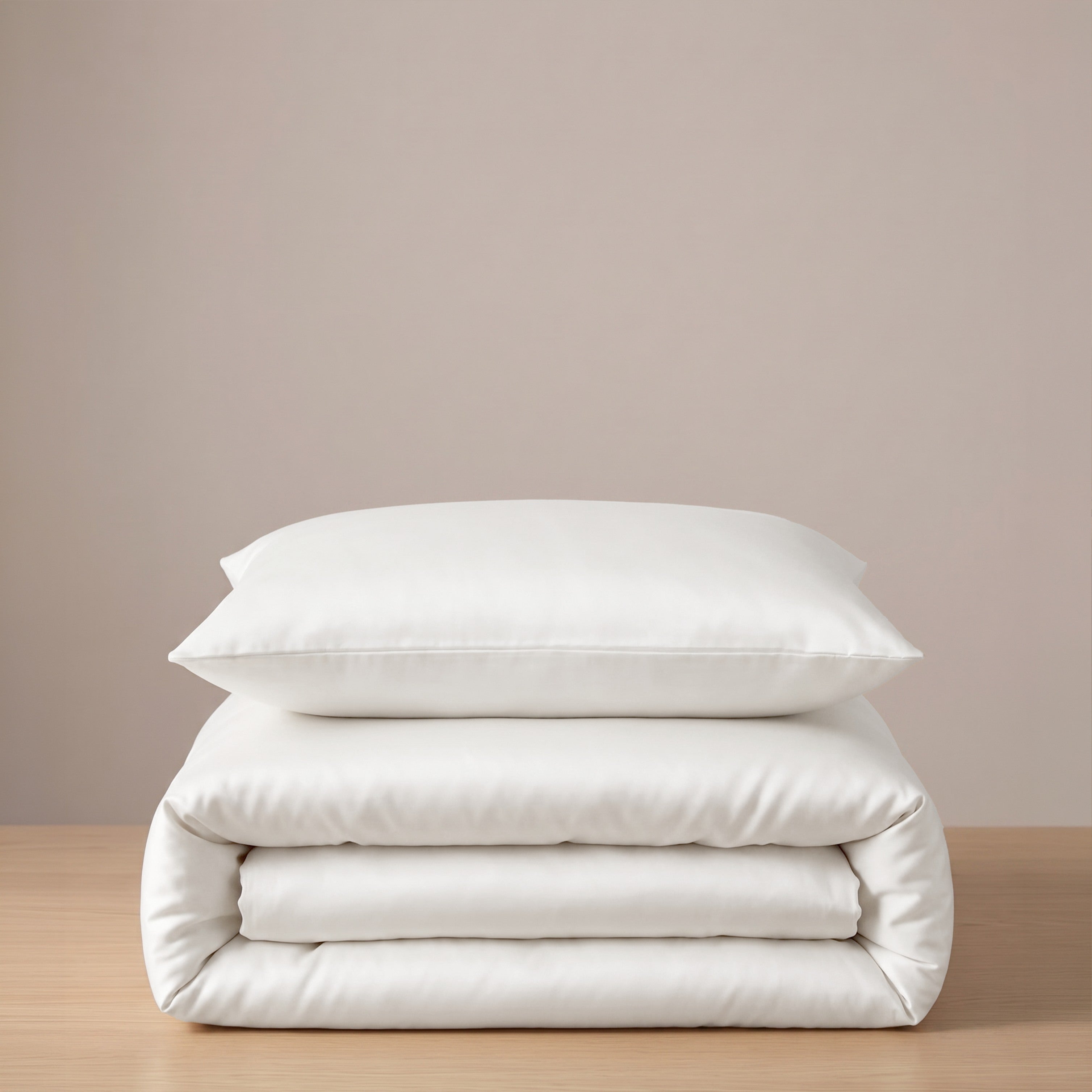 Hotel section 600 TC plain Duvet Cover Set 2 180*220 W 1 P/Case 50*70