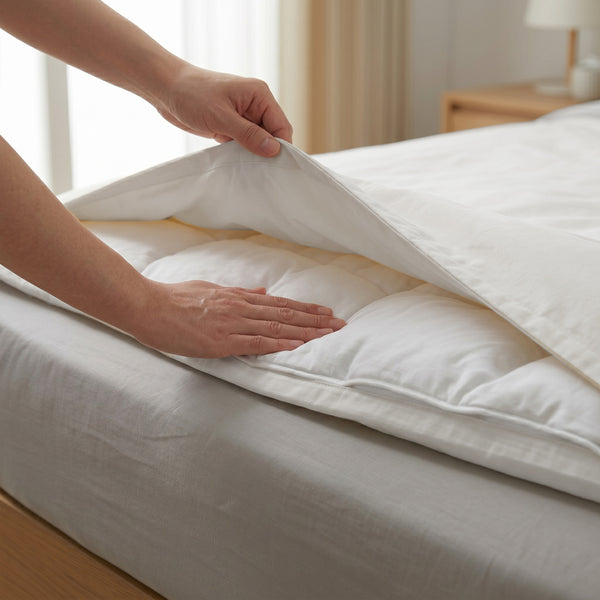 Hotel section 600 TC plain Duvet Cover Set 2 180*220 W 1 P/Case 50*70