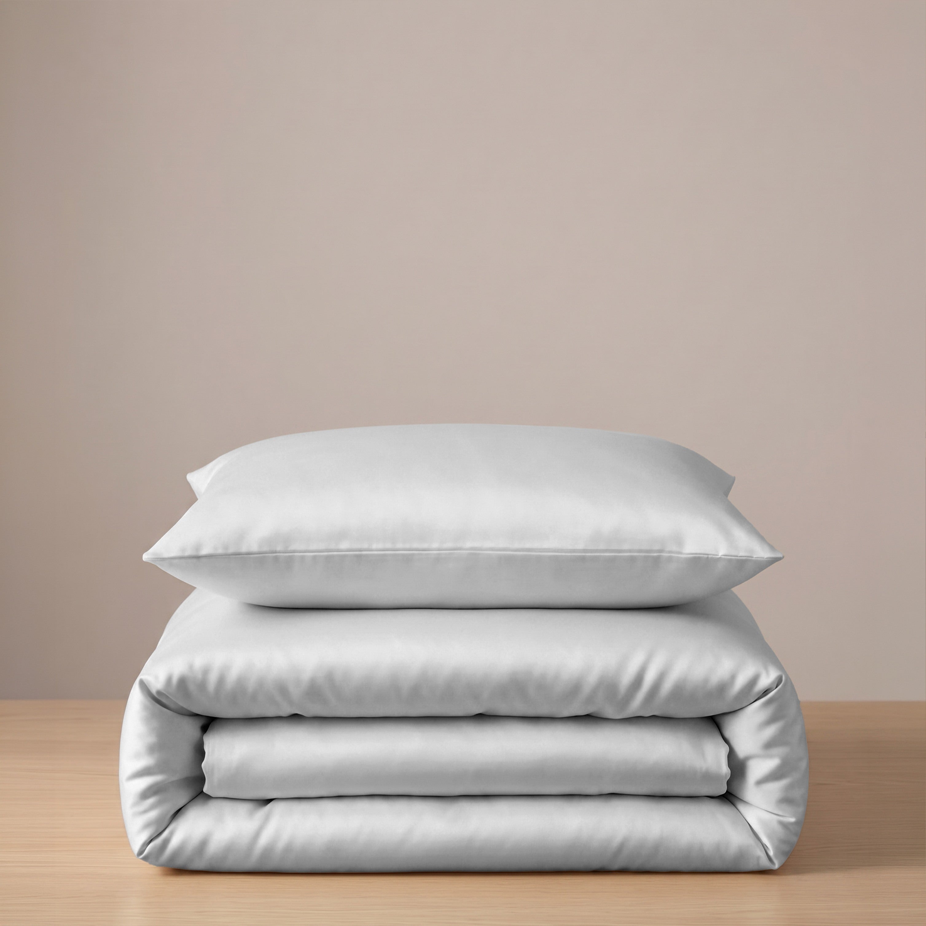 Hotel section 600 TC plain Duvet Cover Set 2 180*220 W 1 P/Case 50*70