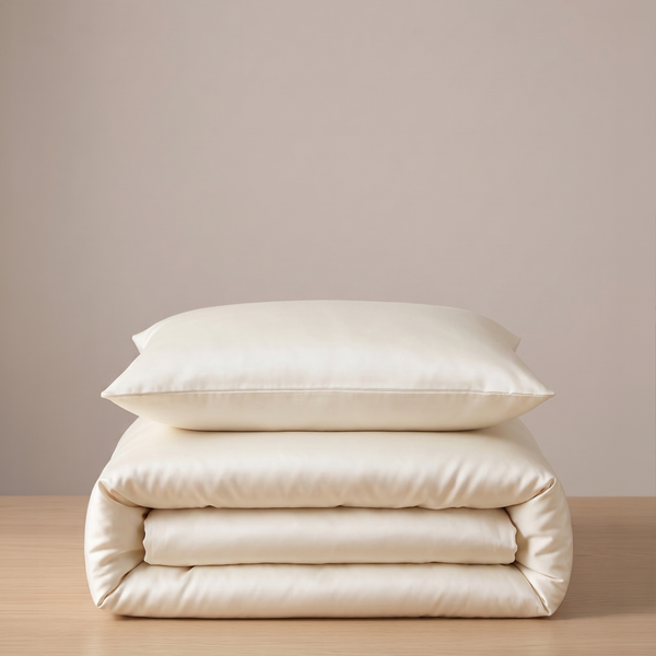 Hotel section 600 TC plain Duvet Cover Set 2 240*220 W 1 P/Case 50*70