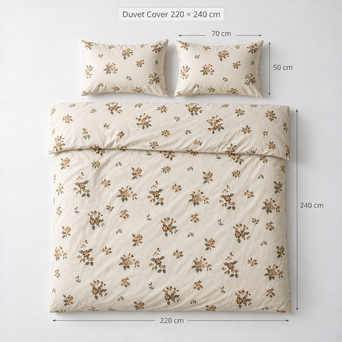 Duvet Cover Set 3 PCS. – 3 Sizes – Design 1001