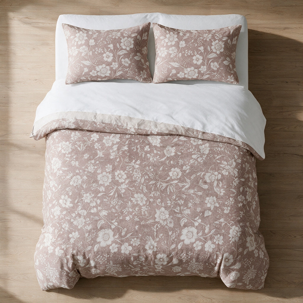 Double Duvet Cover Set 3 PCS. 220x240CM+Flab.+2 Pillow Cases -1003