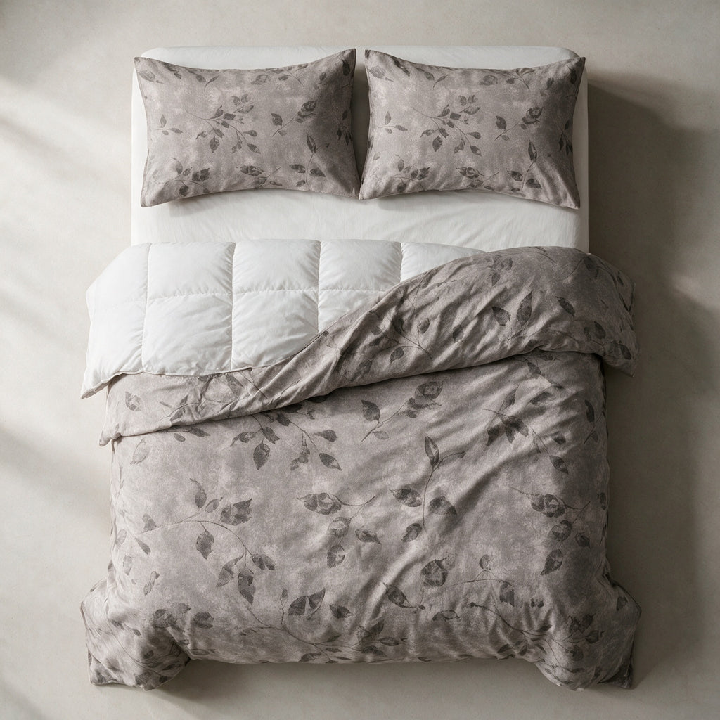 Double Duvet Cover Set 3 PCS. 220x240CM+Flab.+2 Pillow Cases -1007