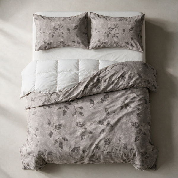 Double Duvet Cover Set 3 PCS. 220x240CM+Flab.+2 Pillow Cases -1007