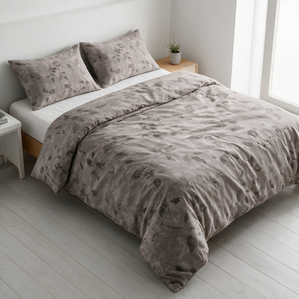 Double Duvet Cover Set 3 PCS. 220x240CM+Flab.+2 Pillow Cases -1007