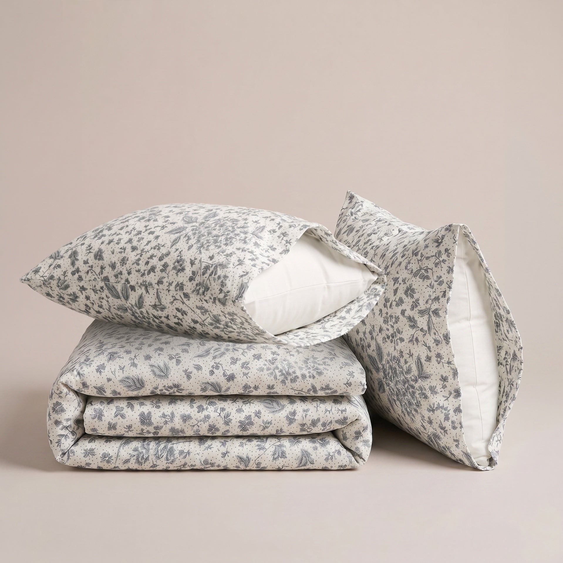 Double Duvet Cover Set 3 PCS. 220x240CM+Flab.+2 Pillow Cases -1012