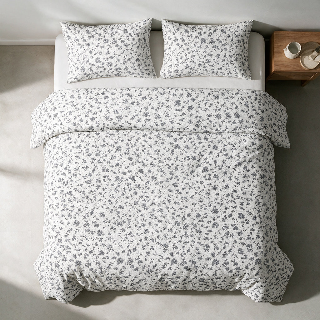 Double Duvet Cover Set 3 PCS. 220x240CM+Flab.+2 Pillow Cases -1012