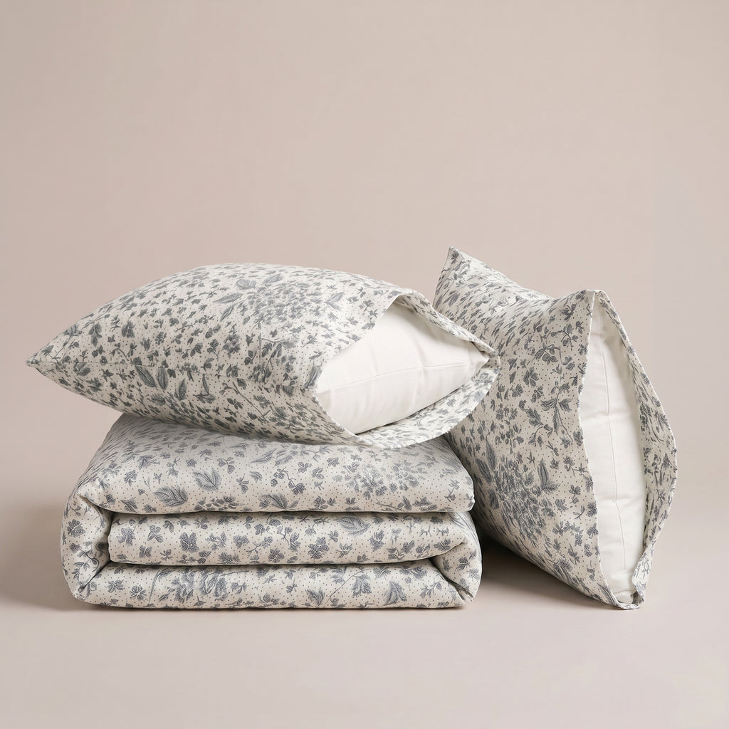King Duvet Cover Set 3 PCS. 240x260CM+Flab.+2 Pillow Cases -1012