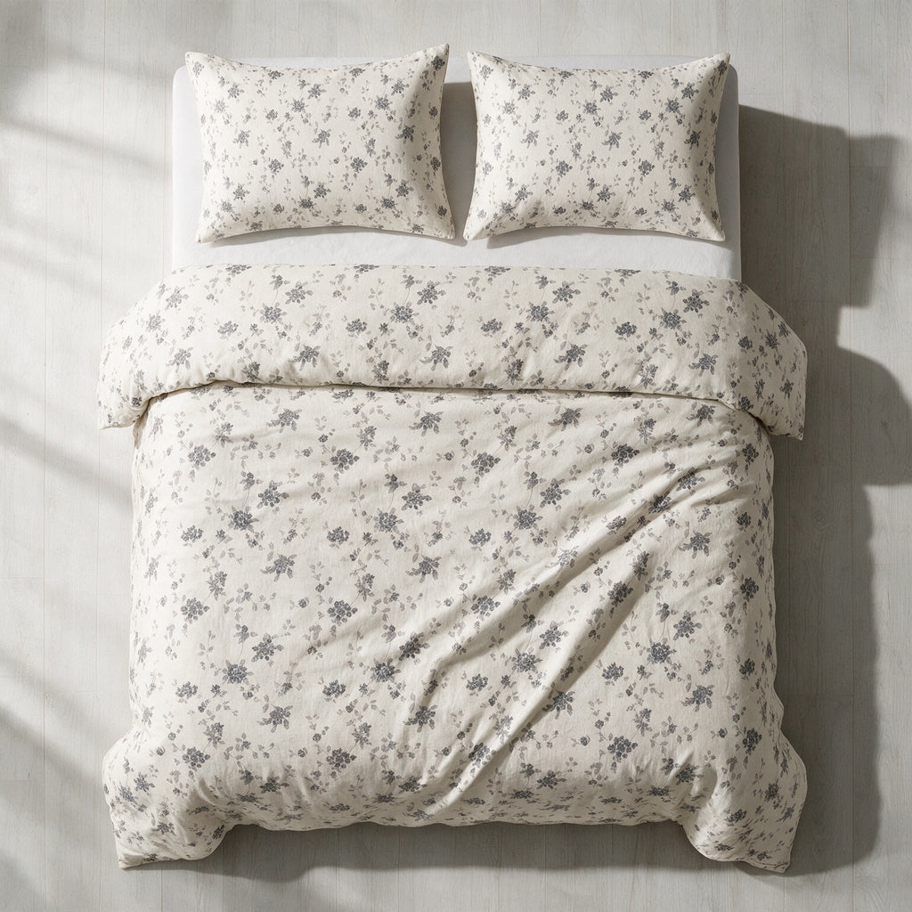 Single Duvet Cover Set 3 PCS. 180x220CM+Flab.+2 Pillow Cases -1014