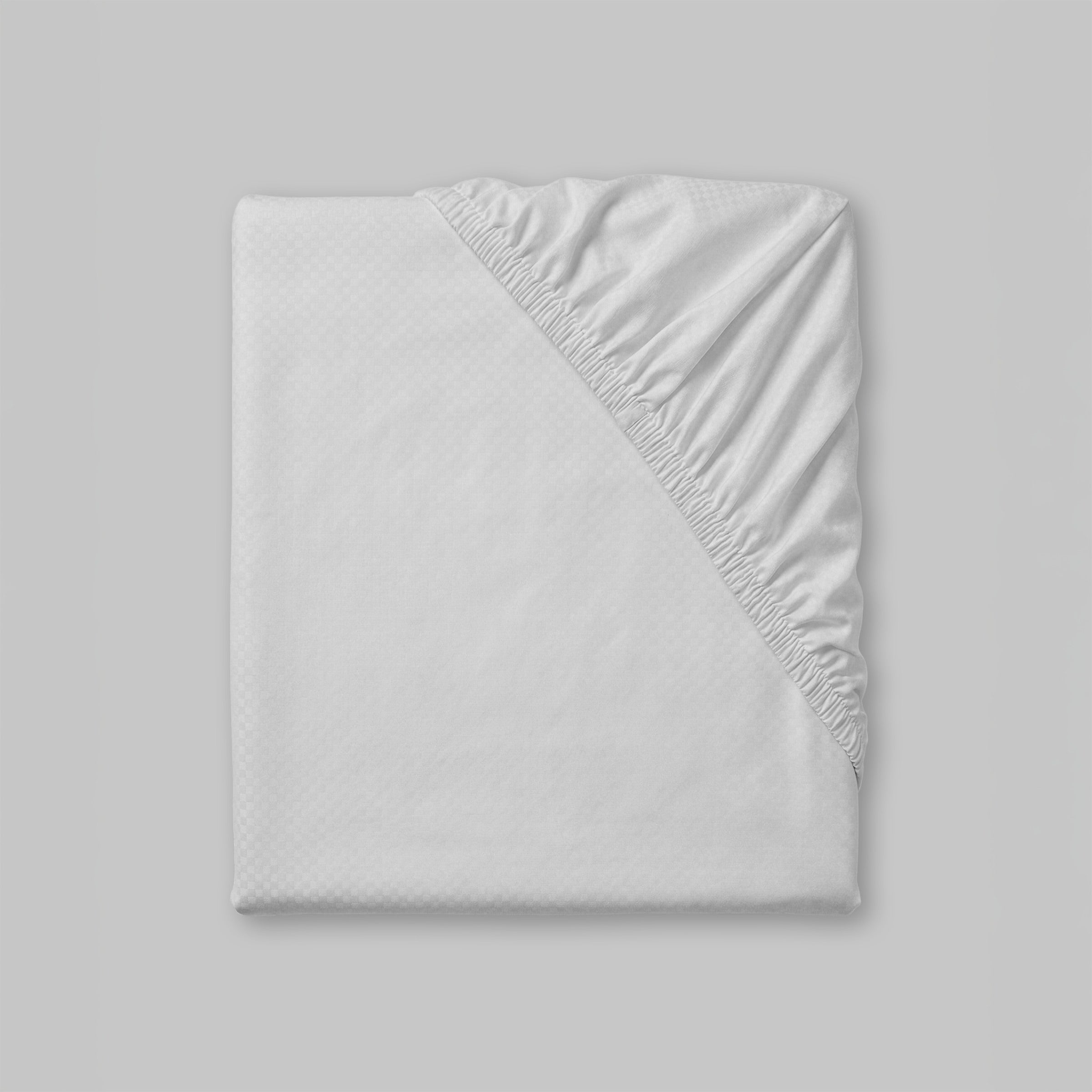 Embossed Fitted Sheet Set 2 120*200+35 W 1 P/Case 50*70