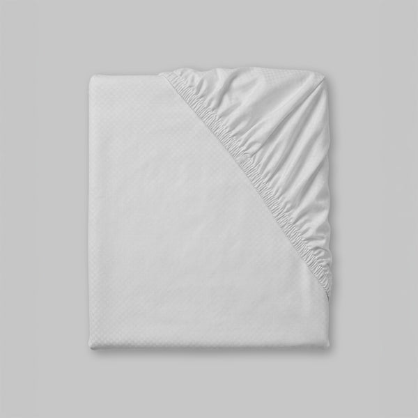 Embossed Fitted Sheet Set 2 120*200+35 W 1 P/Case 50*70