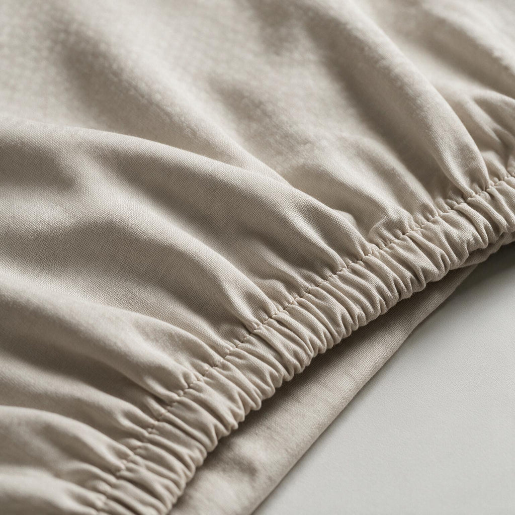 Fitted Sheet Embossed Microfiber Set - 3 Sizes