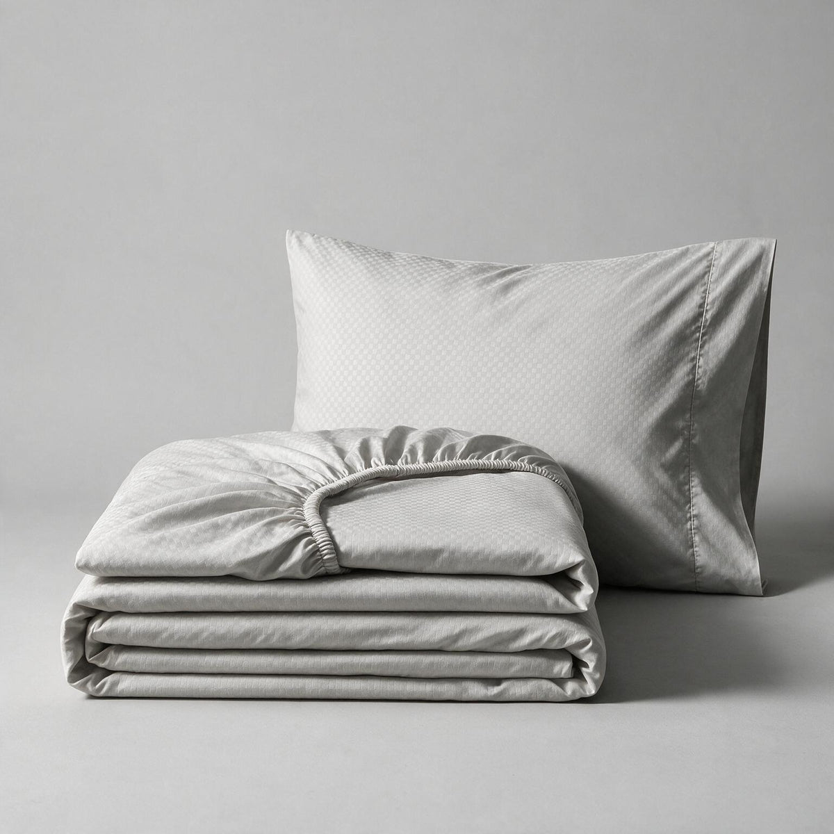 Fitted Sheet Embossed Microfiber Set - 3 Sizes