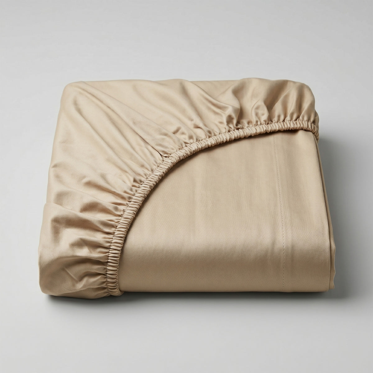 Hotel section 600 TC plain Fitted Sheet Set 2 120*200+35 W 1 P/Case 50*70
