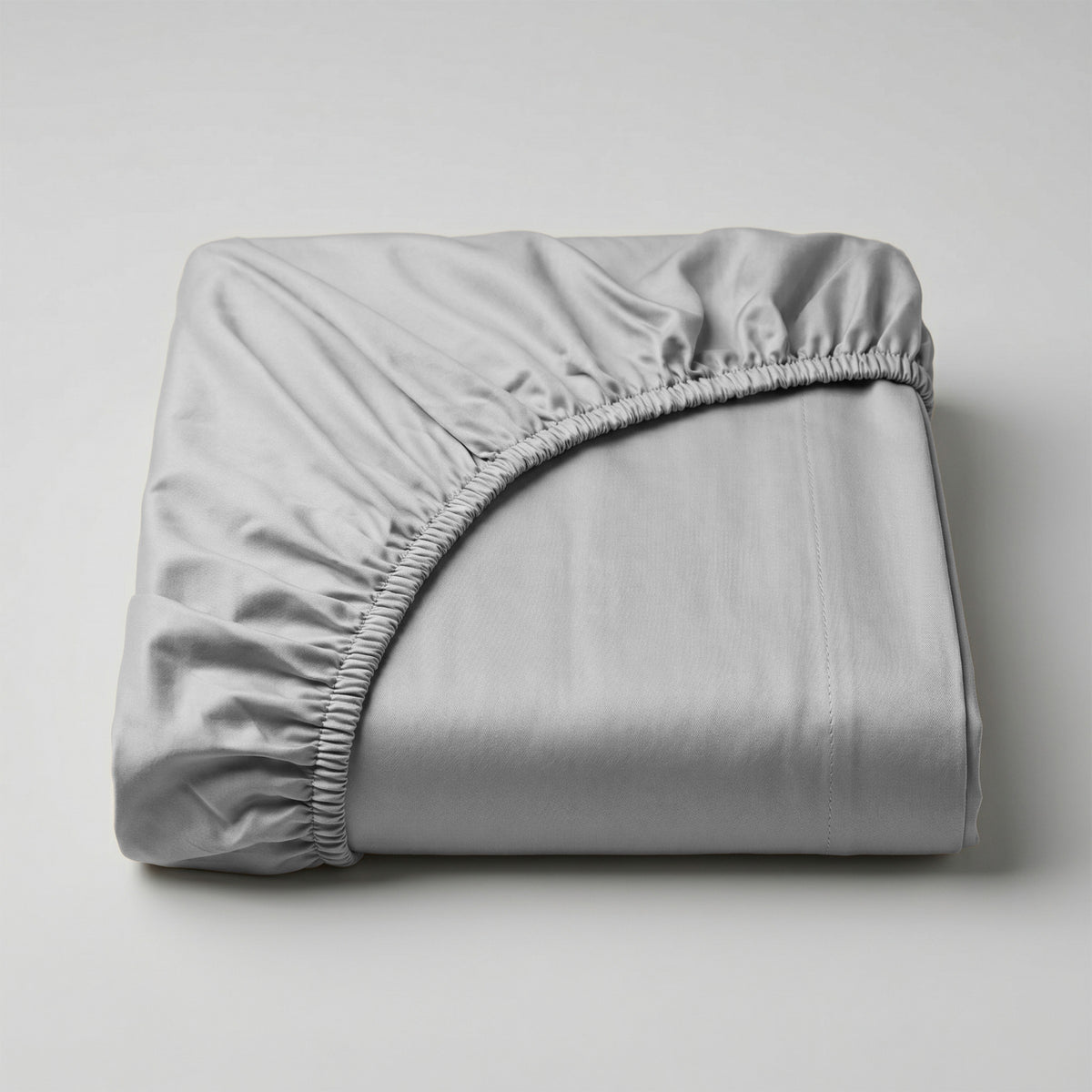 Hotel section 600 TC plain Fitted Sheet Set 2 120*200+35 W 1 P/Case 50*70