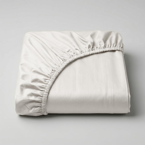 Hotel section 600 TC plain Fitted Sheet Set 3 160*200+35 W 2 P/Case 50*70