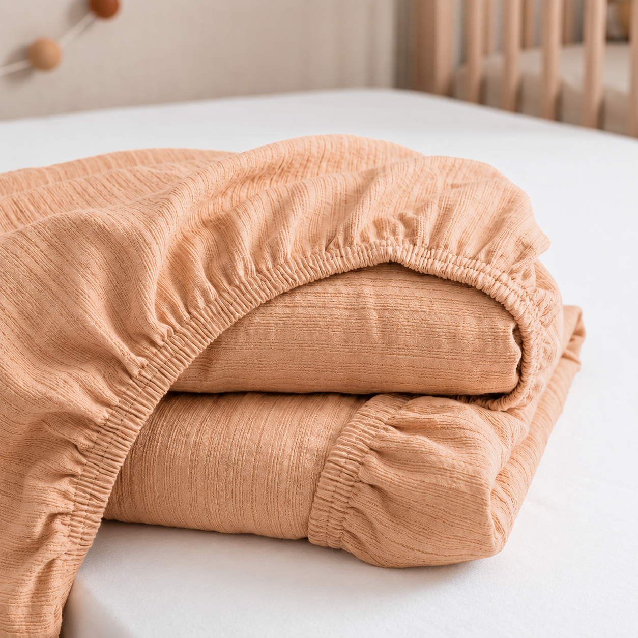 King Fitted Sheet Set 3 PCS. 180x200+30CM.+2 Pillow Cases 50x70cm -1002
