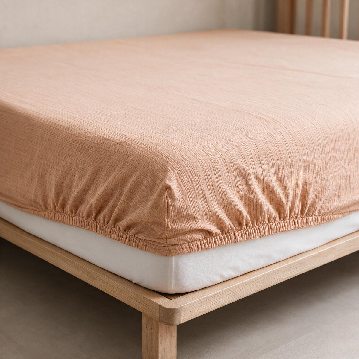 Single Fitted Sheet Set 3 PCS. 120x200+30CM.+2 Pillow Cases 50x70cm -1002
