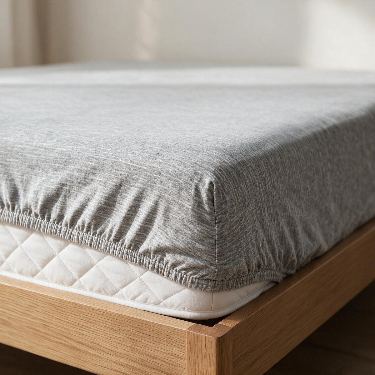 Double Fitted Sheet Set 3 PCS. 160x200+30CM.+2 Pillow Cases 50x70cm -1005