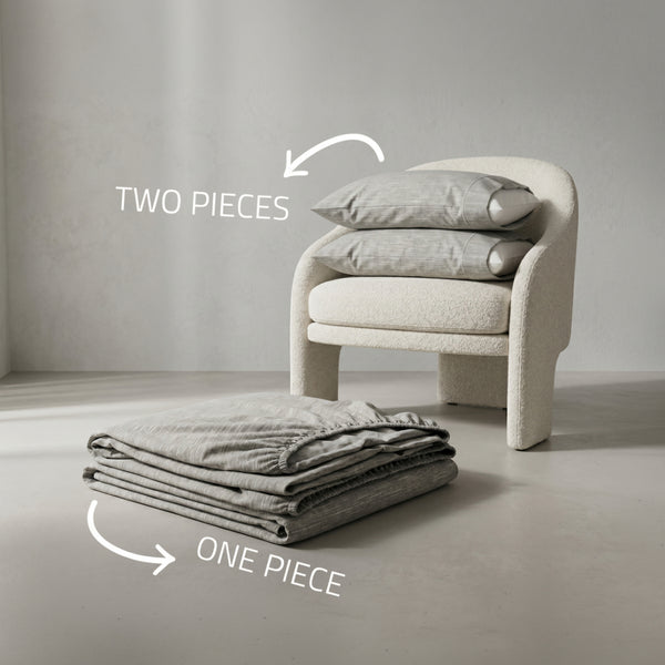 Single Fitted Sheet Set 3 PCS. 120x200+30CM.+2 Pillow Cases 50x70cm -1009