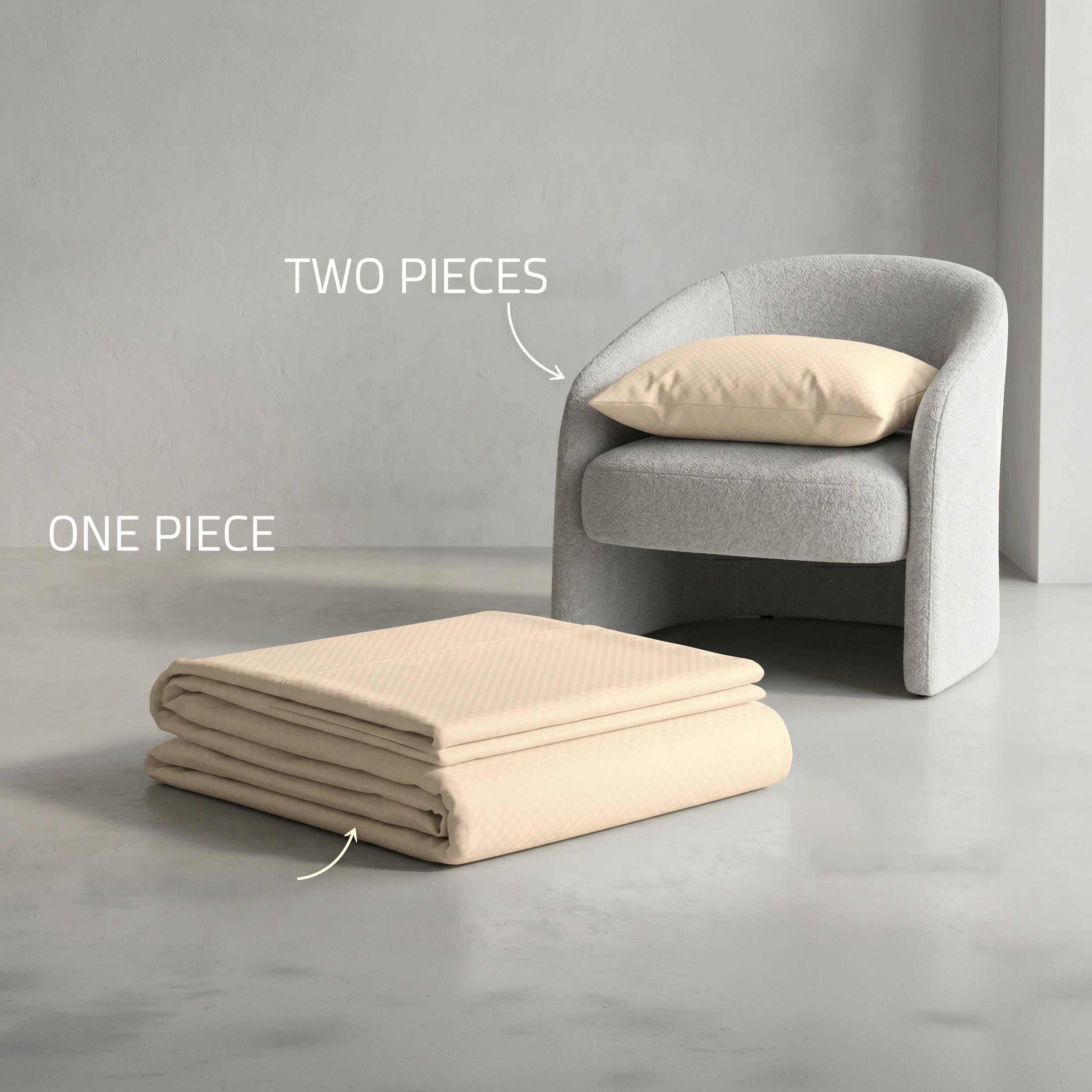 Embossed Flat Sheet Set 2 180*270 W 1 P/Case 50*70
