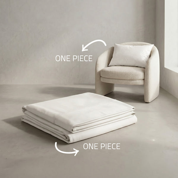 Hotel section 600 TC plain Flat Sheet Set 2 180*270 W 1 P/Case 50*70