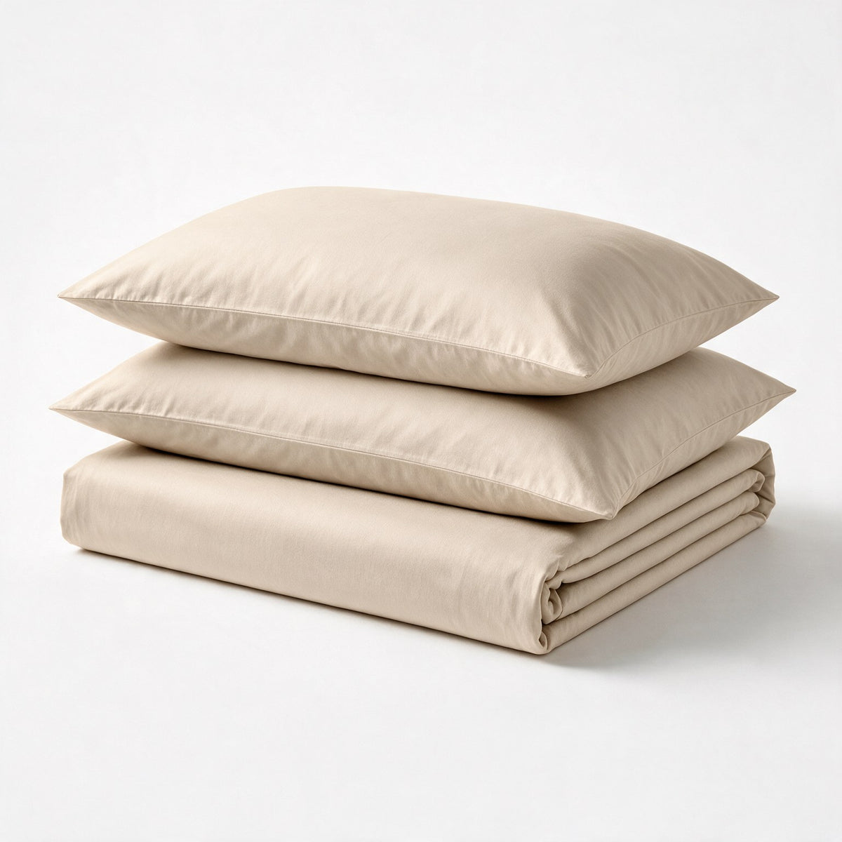 طقم ملاية فلات قطن فندقي 600TC - 180×270 سم / 240×270 سم